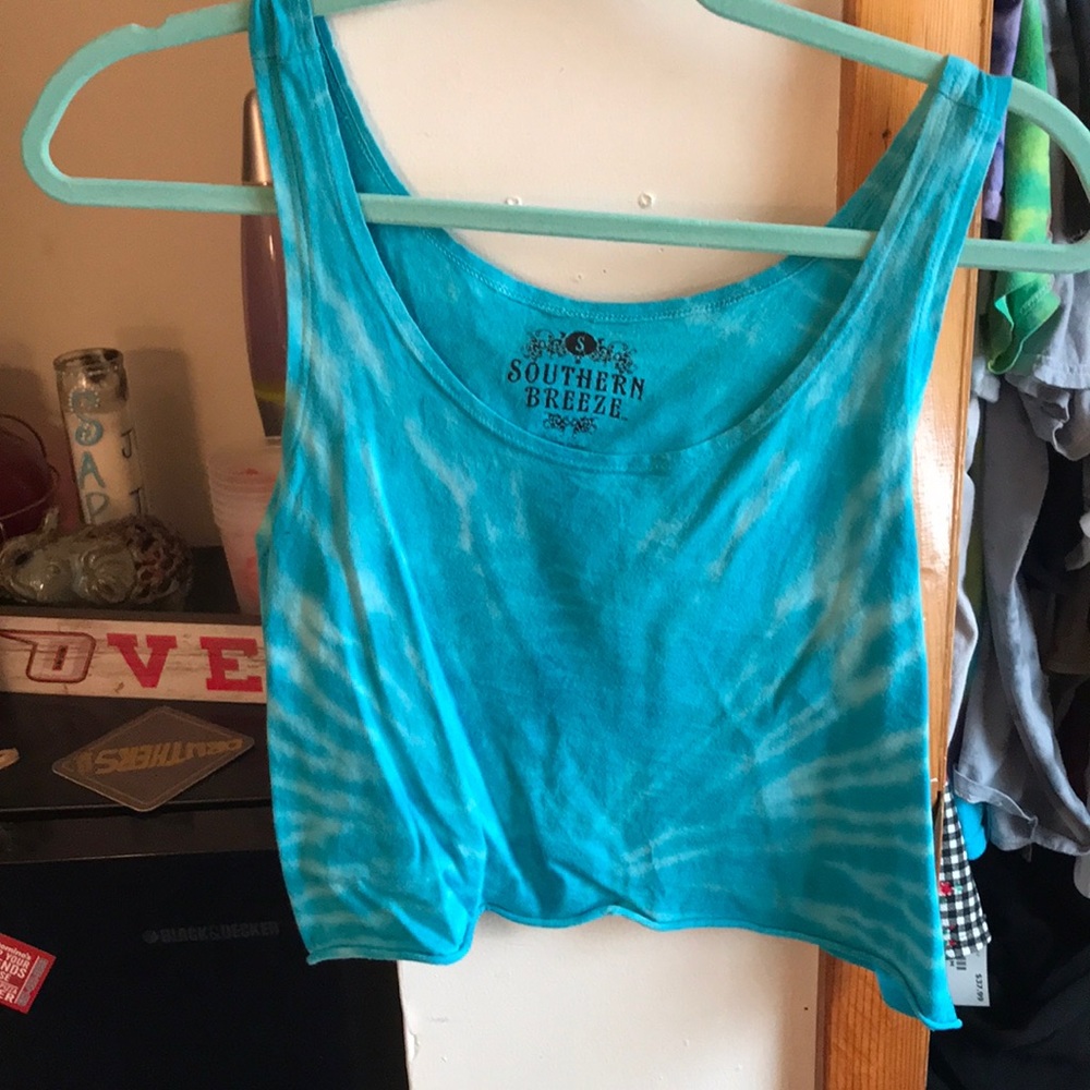 The dye crop top